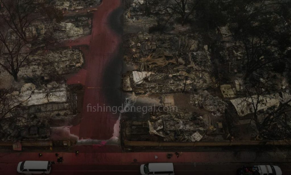 เมืองในโอเรกอนถูกไฟไหม้เนื่องจาก ไฟป่า