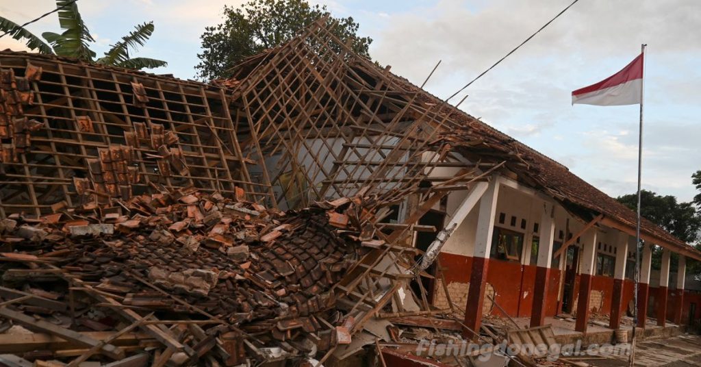 แผ่นดินไหวขนาด 5.6 ในอินโดนีเซีย