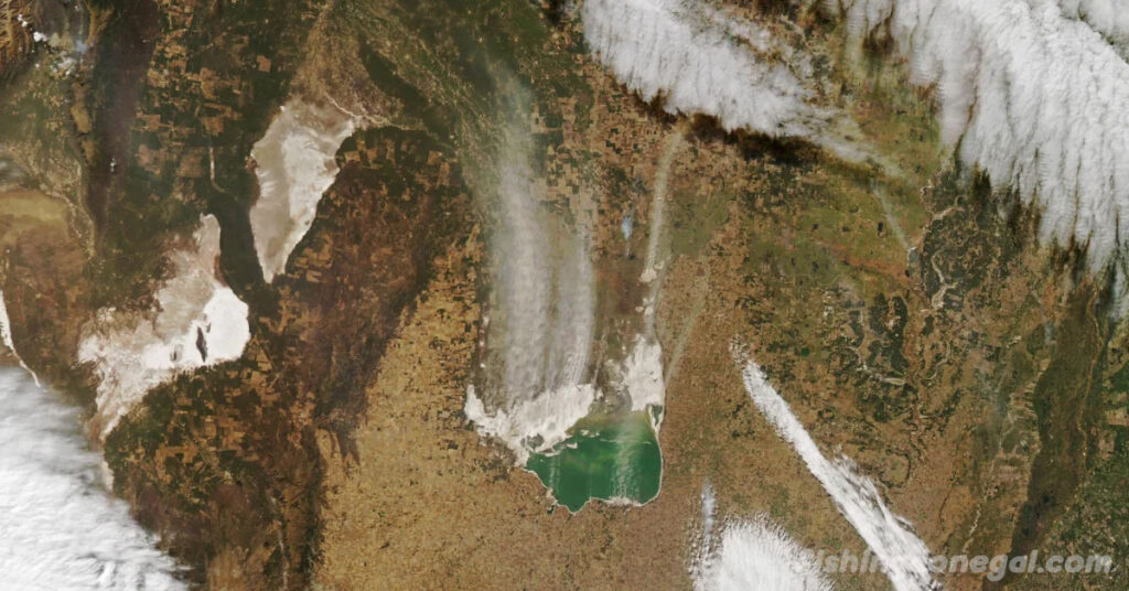 ทะเลสาบที่ใหญ่ที่สุดในโลก กำลังลดขนาดลงอย่างมาก