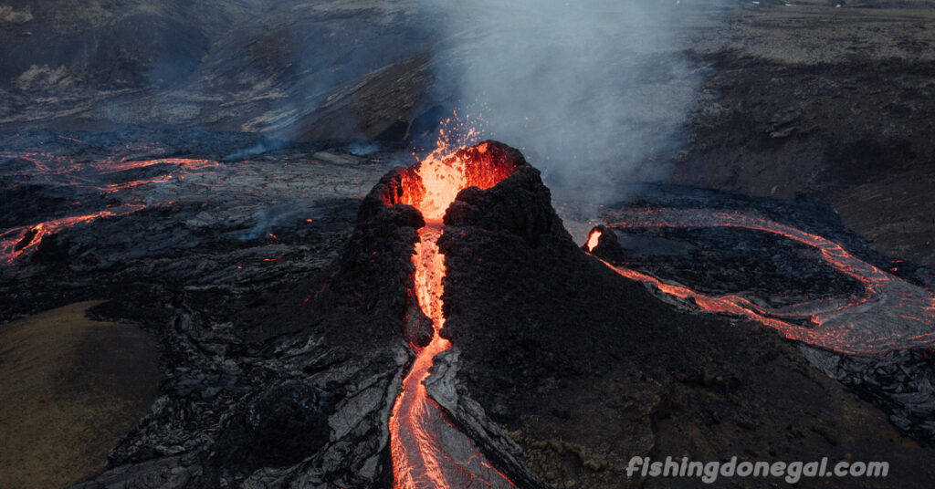ภูเขาไฟระเบิดในไอซ์แลนด์